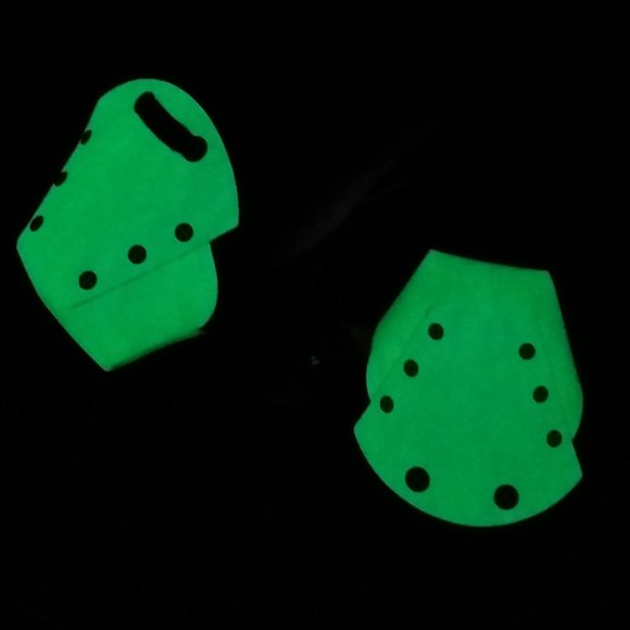 ROLLER SKATES TOE GUARDS   Glow in the dark ROLLER SKATE TOE CAPS - Picture 2 of 15